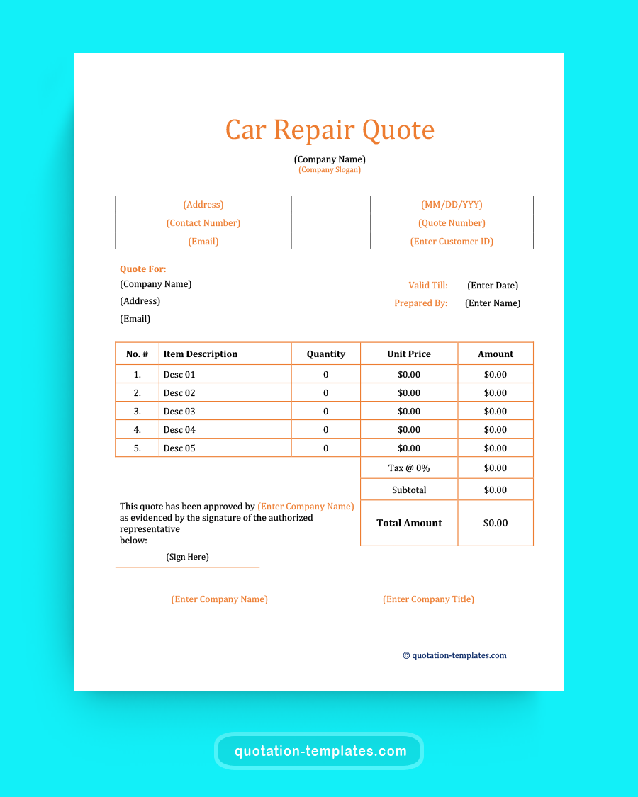 Car-Repair-Quote-Word